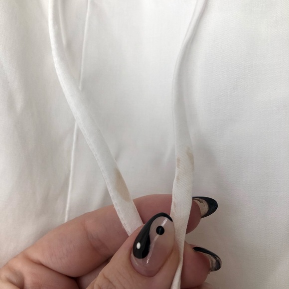 Princess Polly White Drawstring Mini Shorts 10 - Picture 5 of 6